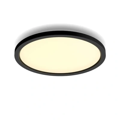 Image de Philips Hue White Ambiance, plafonnier LED connecté Aurelle, compatible Bluetooth, 24.5W, fonctionne avec Alexa, Google Assistant et Apple Homekit