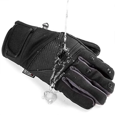 Image de PGYTECH Photography Gloves Waterproof Winter Gloves,3M Thinsulate Ski &amp; Snowboard for Men Women,Touchscreen DJI Air 2S/Mavic Mini 2/Mavic 2(L)