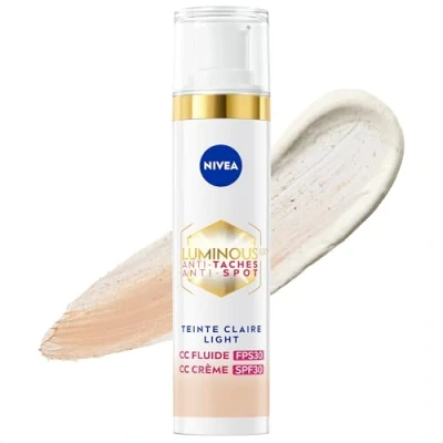 Image de Nivea Cellular Luminous 630 CC Fluid Cream Spf30 Light