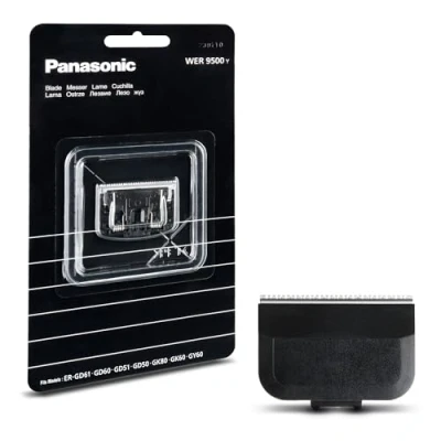 Image de Panasonic WER9500Y1361 Lame de Rechange pour Tondeuse ET I Shaper ER GD61, GD51, GK80 &amp; GY60, Acier Inoxydable Japonais, Coupe des Cheveux
