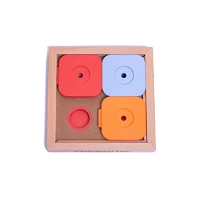 Image de My Intelligent Pets Dog&#039; Sudoku jouet interactif en Bois pour chien et Chat Taille Moyenne Basique Couleur jouets petit
