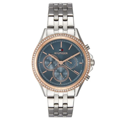 Image de Tommy Hilfiger ARI Dressed UP Montre silvercoloured, Femme, Taille: One Size, Silver coloured