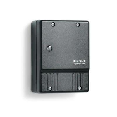 Image de Steinel interrupteur crépusculaire NightMatic 3000 Noir Capteur pour un éclairage automatique les nuits