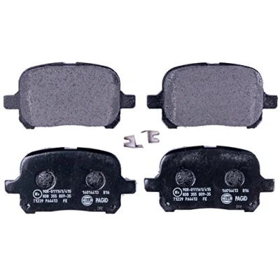 Image de HELLA 8DB 355 009 351 Jeu de plaquettes frein avec indicateur d&#039;usure TOYOTA: Previa / Estima II, Camry IV Berline, LEXUS: RX I