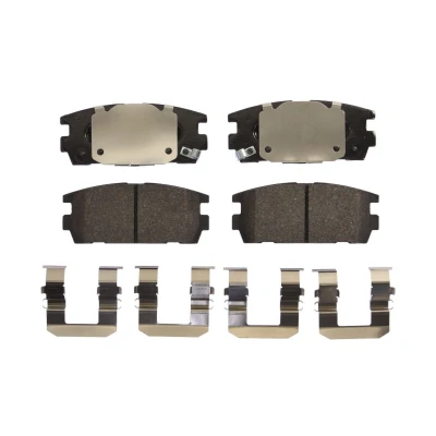Image de FERODO PREMIER ECO FRICTION FDB1841 Jeu de plaquettes frein avec indicateur d&#039;usure agrafe accessoires HYUNDAI: Terracan