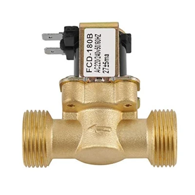 Image de Electrovanne Électrique G3 / 4 Entrée d&#039;Eau 2 Voies N/C AC Normalement Fermé 220 240V FCD 180B