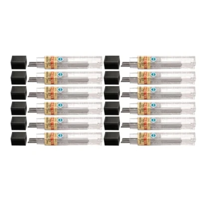 Image de Pentel C505 2H lot de 12 Etuis mines pour Porte 0,5 mm