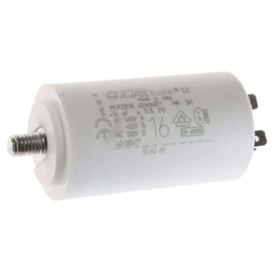 Image de CONDENSATEUR MOTEUR 16ΜF 400V pour LAVE LINGE WHIRLPOOL 481912117005