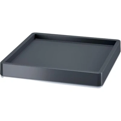 Image de SAUCIER mobile CARRE plate forme de rempotage avec roues, dimensions (mm) 366x366x60, couleur Anthracite