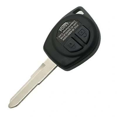 Image de BROVACS Coque de clé rechange compatible avec Suzuki SX4 Swift 2 boutons sans à télécommande PG105N