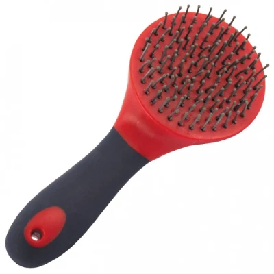 Image de Horse Guard Brosse pour Crinière et Queue SoftTouch HG Rouge/Bleu Marine