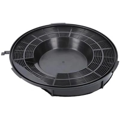 Image de 1x filtre à charbon actif pour hotte aspirante, alternative aux filtres 9029800522, 9029793727, 50284715005, E3CFE28, EHFC28, F00173/S, compatible avec les hottes Elica Typ28, AEG, Electrolux, etc.