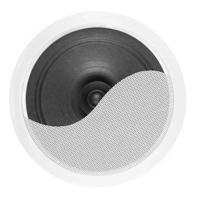 Image de Power Dynamics CSPS6 Enceinte Encastrable de Plafond Blanc, 40 Watts, 6,5 Pouces, 16 Ohm, Facile à Monter, Idéale pour Les Restaurants, Bars, Bureaux, Salles Réunions