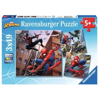 Image de Puzzles 3X49 P Spider Man En Action Spiderman