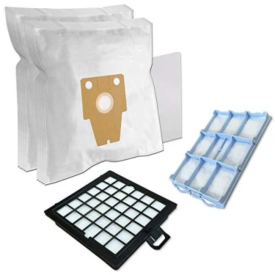 Image de PakTrade Set Filtre HEPA + Moteur 10 Sacs Aspirateur pour Siemens DYNAPOWER VS08G2026/03 VS08G2030/01 03