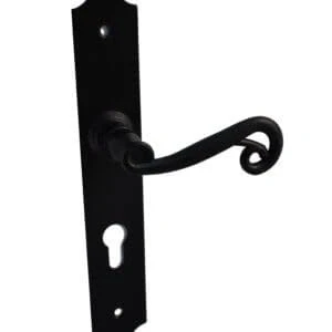 Image de Poignée de porte Mazarine noir cyl