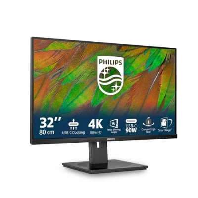 Image de Philips 3000 series 32B1U3900/00 écran plat de PC 80 cm (31.5 ) 3840 x 2160 pixels 4K Ultra HD LCD Noir Neuf