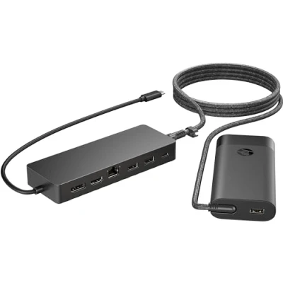 Image de HP Universal USB C Hub and Laptop Charger Combo Neuf