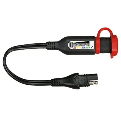 Image de Optimate Monitor O 125v2, état de la batterie/système charge LED moniteur pour plomb acide 12 V et 12,8 LFP lithium, avec connecteur SAE