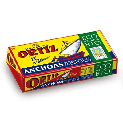Image de Ortiz Filets Anchois Huile D&#039;Olive 47G Vendu par unité