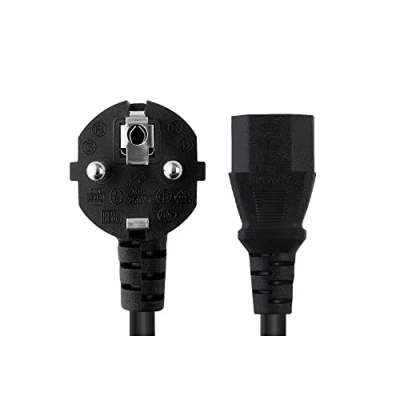 Image de WICAREYO Câble d&#039;alimentation AC pour PS4 Pro(Older Models), 1,2 m / 3,9 ft EU de Rechange Pro (Older Models)/Xbox One/Xbox 360 E /PS3 First Generation(Fat)