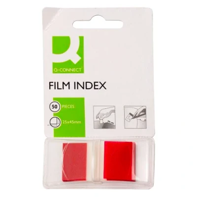 Image de Q Connect 1 pouce Signet Rouge (Lot de 50)