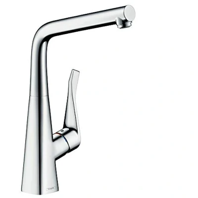 Image de hansgrohe Metris M71 Mitigeur de cuisine 320, installation devant une fenêtre, 1 jet, chromé, 14823000