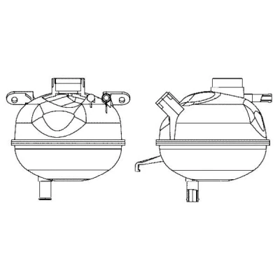 Image de MAHLE ORIGINAL CRT 7 000S Vase d&#039;Expansion sans cache, capteur OPEL: Corsa B 3/5 portes, Tigra Coupé, Combo Van, VAUXHALL: Mk1