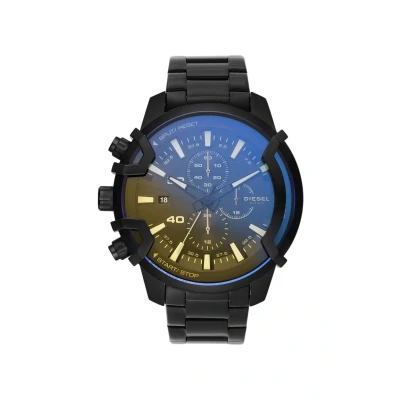 Image de Diesel Griffed Montre à aiguilles, Homme, Taille: One Size, Black