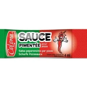 Image de 1000 DOSETTES SAUCE PIMENTEE POUR PIZZA COLONA 4 mL CHACUNE (1000x4mL) YAMIZ DISTRIBUTION