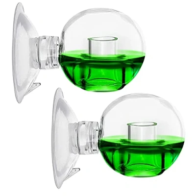 Image de Mitening Test de CO2 pour Aquarium, 2 Pièces Drop Checker CO2, Réservoir Poisson Kit Aquarium Accessoires Les Usines D&#039;aquarium
