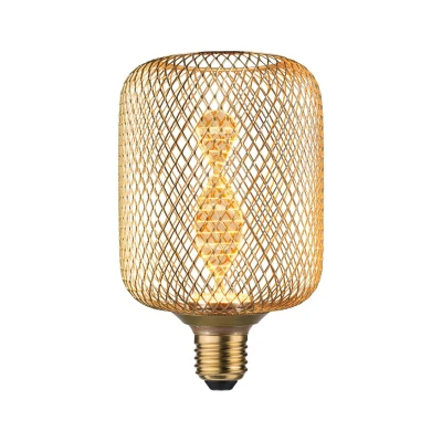 Image de Paulmann LED Metallic Glow Zyl Helix E27 laiton