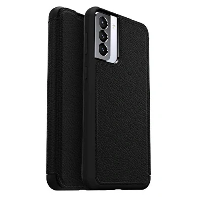 Image de OtterBox Strada Folio Series pour Samsung Galaxy S21+ 5G, noir produits livrés sans emballage 5G Neuf