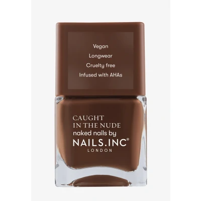 Image de Nails Inc HAWAII BEACH Vernis à ongles Nuance brune naturelle Formule nourrissante avec AHA pour hydratés Pinceau large nail art optimal Vegan, Longue durée &amp; Cruelty Free