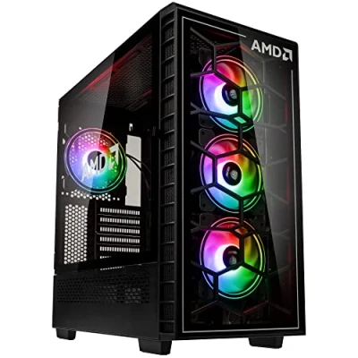 Image de Kolink Observatory Y AMD SE ARGB Midi Tower Noir, Transparent Neuf