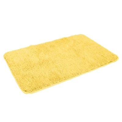 Image de Kinzler J 10047/06 Tapis de Bain en Microfibre Jaune 50 x 80 cm