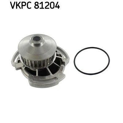 Image de SKF VKPC 81204 Pompe à eau 30 avec joints Fonte pour transmission par courroie de distribution VOLKSWAGEN: GOLF 3, 2, Jetta SEAT: Ibiza 2