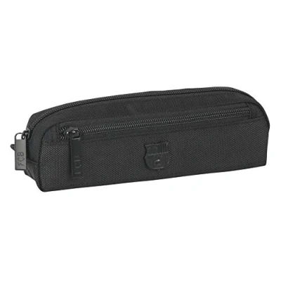 Image de FC Barcelona Estuche Trousse à Chaussures F.C. Barcelone Noire 24 x 10 2 Garçon, Bleu (Azul), Centimeters