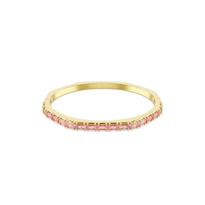 Image de Swarovski Matrix Bangle THIN Bracelet, Femme, Taille: Medium, Pink