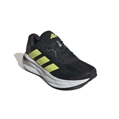 Image de adidas Performance Galaxy 7 Chaussures de running sur route, Homme, Taille: 43 1/3, Core black/pulse lime/grey five Tissu / matière synthétique