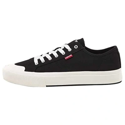 Image de Levi&#039;s Hernandez Baskets basses, Femme, Taille: 36, Regular black Textile