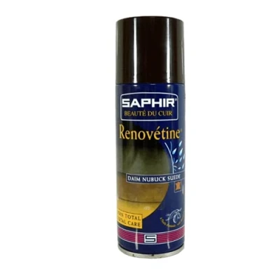Image de RENOVETINE entretien DAIM NUBUCK TEX nourrie recolore imperméabilise VERT FONCE SAPHIR