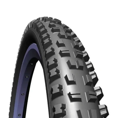 Image de Mitas Pneu VTT 26 x 2.25 Triton Noir TR (60 559) Crampons
