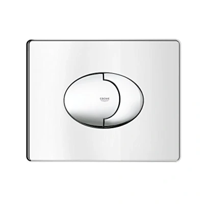 Image de Grohe 38506000 Plaque de Commande WC Skate Air , Argent (Import Allemagne)