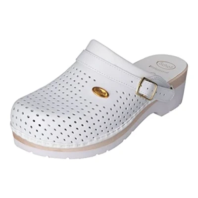 Image de Scholl Mixte Clog Supercomfort 272115, Bianco, 40 EU