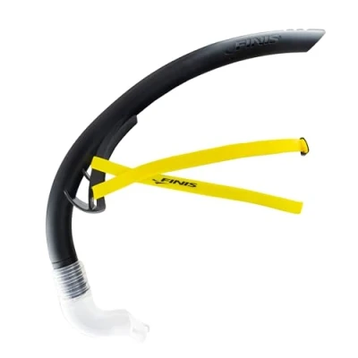 Image de FINIS Stability Snorkel Mixte, Noir, Taille Unique