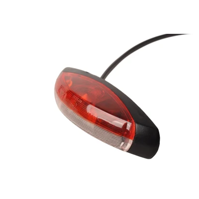 Image de feu d&#039;encombrement, de position rouge blanc Aspöck Flexipoint II câble DC 2,25m
