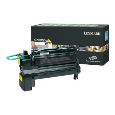 Image de Lexmark C792X1YG Jaune Toner Très grande capacité