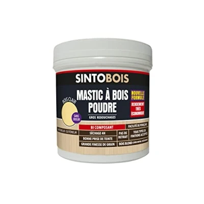 Image de Sinto Enduit de rebouchage sans solvant Finition.Bois clair