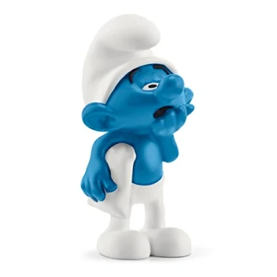 Image de Schleich 20838 Schtroumpf Paresseux (The Smurfs) Multicolore